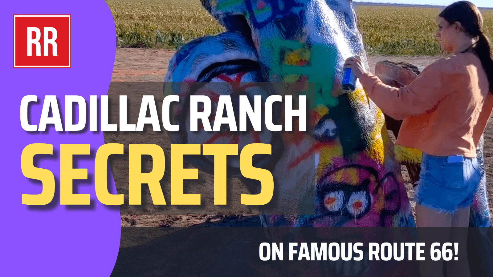 Secrets of the Famous Cadillac Ranch - America's most iconic roadside attraction