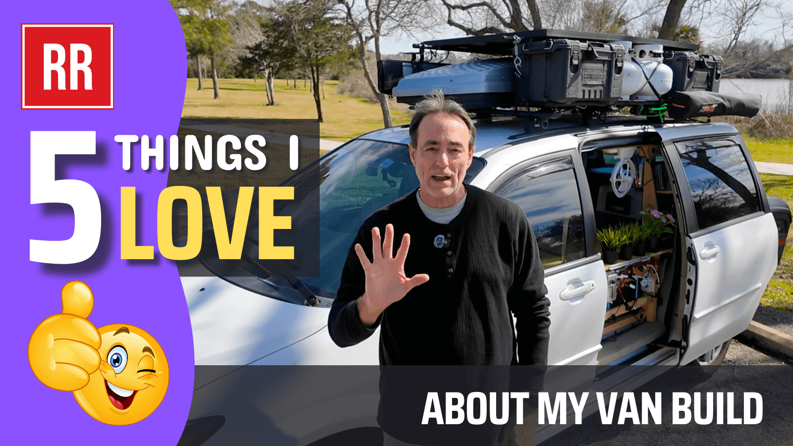 5 Things I LOVE about my amazing OFF-GRID minivan CAMPER BUILD