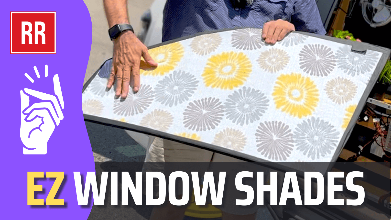 DIY Window Coverings for Van Life on a Budget - Plus Easy Bug Screens